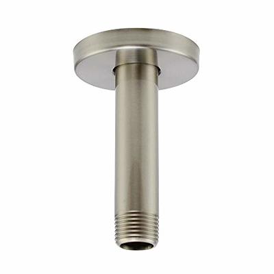 Sumerain Brushed Gold Shower Faucet Set with 8 Inches Stainless Steel Rain Shower Head, Solid Brass Rough in Valve