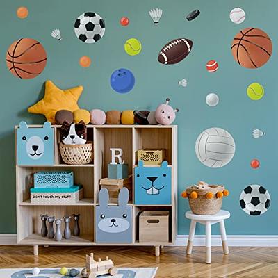 Sports Themed Wall Decals Decorative Removable 3D Car Wall