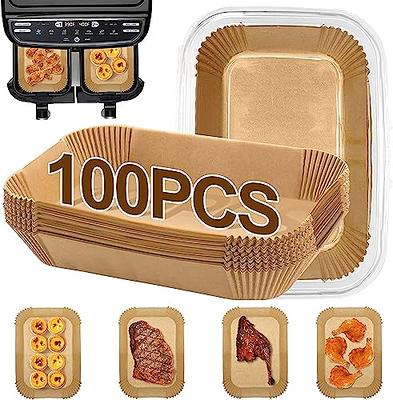 100Pcs Air Fryer Liners Air Fryer Accessories for Ninja Foodi Dual