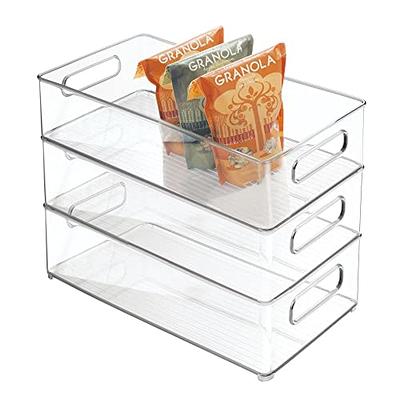  iDesign Plastic Organizer Kitchen Storage Bin Set