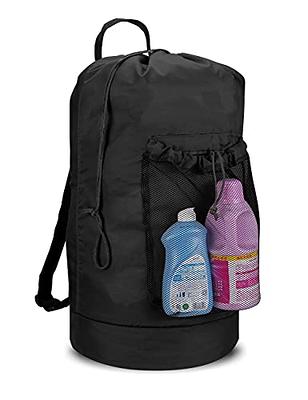 ZILOOK Laundry Backpack Bag Adjustable Shoulder Straps Oversized