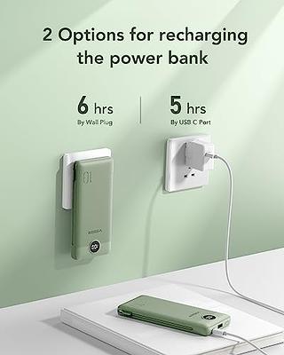 Portable Charger, USB C Power Bank, VEGER 5000mAh Mini Battery