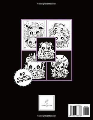 Pastel Goth Cute Coloring Book: Creepy Kawaii Colouring Book WIth Adorable  And Spooky Coloring Pages (Paperback)