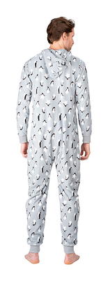 Sleep Hero Men's Short Sleeve Flannel Pajama Set