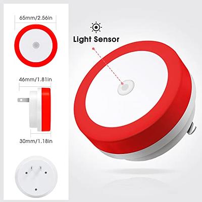 Red LED Night Light (2 Pack)