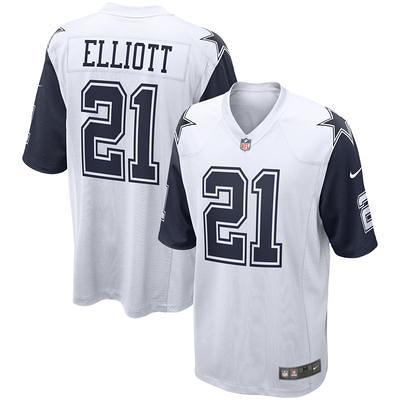 Men's Nike Ezekiel Elliott White Dallas Cowboys Alternate Game Jersey -  Yahoo Shopping