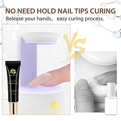 Solid Nail Gel Glue for Soft Gel Nail Tips - Clear 15ml – Makartt