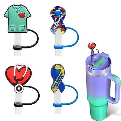 5 Pcs] Brighten Your Stanley Cup & Stitch Water Bottle w/Cute Cartoon Straw  Covers - Halloween Accessories, Straw Caps & Straw Topper Perfect for  Coffee, Tumblers, Starbuck Cups & Reusable Straws! 