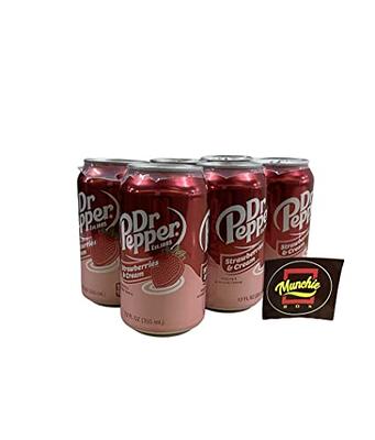 Dr Pepper Soda Cans, 12oz Can (Pack of 15, Total of 180 Oz)