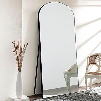 Black Wooden Stand for Decorative Mirrors