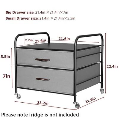Mini Fridge Cart for Dorms