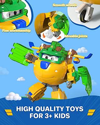 Super Wings Donnie 5' Transforming Character Easy Transformation Preschool  Kids Gift Toys