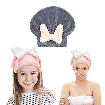 KOIKEY Hair Towel Women Bath Wrap - Adjustable Microfiber Super