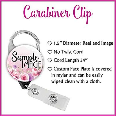 Kawaii Heart Cardio Badge Reel, Id Badge, Holder, Nurse Badge, Rn  Retractable Name Tag Holder - Yahoo Shopping