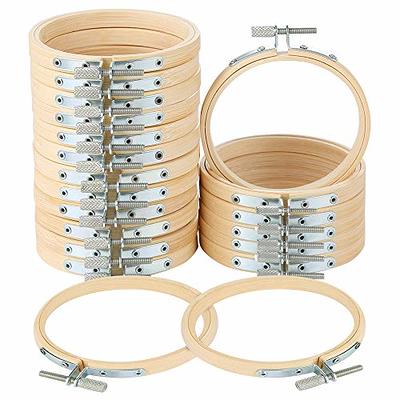 Caydo 4 Pieces 8.4 Inch Embroidery Hoops Imitated Wood Display Frame Bulk  Circle Embroidery Hoops for Art Craft Handy Sewing and Home Hanging  Decoration - Yahoo Shopping