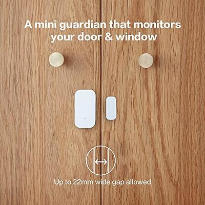 Aqara Door and Window Sensor, REQUIRES AQARA HUB, Zigbee Connection,  Wireless Mini Contact Sensor for Alarm System and Smart Home Automation,  Compatible with Apple HomeKit, Alexa, Works With IFTTT 