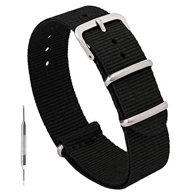 Benchmark Basics Quick Release Leather Watch Band