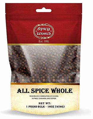 SPICES VILLAGE Ground Allspice (8 oz) - Powdered Fresh Whole Allspice  Berries, Ground Jamaican Pimento Seeds, Natural Seasoning for Curries  Pastries 