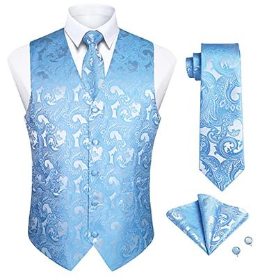 Light Blue Prom Vests