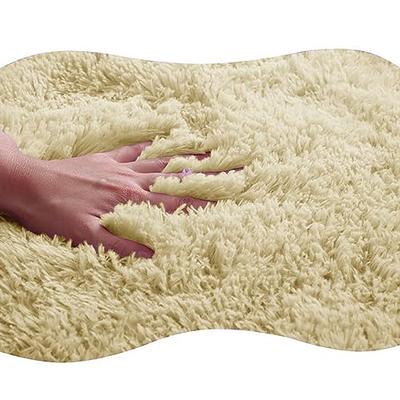 1 Piece Shower Rugs Slip-resistant Extra Absorbent Soft and Fluffy