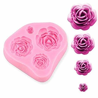 Tvoip Rose Flowers silicone mold Cake Chocolate Mold wedding Cake  Decorating Tools Fondant Sugarcraft Cake Mold - Yahoo Shopping