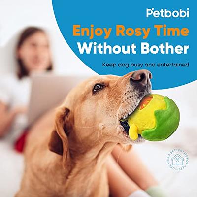 Petbobi Upgrade Dog Toys Interactive Monster Plush Giggle Ball Shake Squeak  Crazy Bouncer Toy Exercise Electronic Toy for Puppy Motorized Entertainment  for Pets