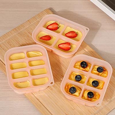 Souper Cubes MyMilk Baby Food Freezer Tray With Lid - 1/2 Oz Silicone  Breast Milk Freezer Tray - Perfect Storage Container for Baby Food, Purees,  and