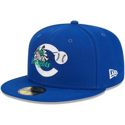 Men's New Era White Durham Bulls Theme Nights Bull Sharks 59FIFTY Fitted Hat