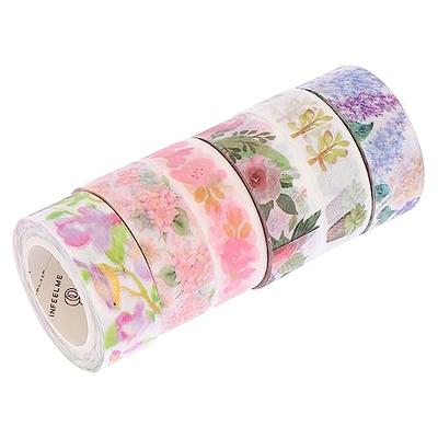 TEHAUX 6pcs Japanese Decor Brown Duct Tape Colored Duct Tape Masking Tape 1  Inch Brown Floral Tape Flower Pattern Washi Masking Tape Photo Album Tape  Scrapbook Paper Tape Adhesive Tape - Yahoo Shopping