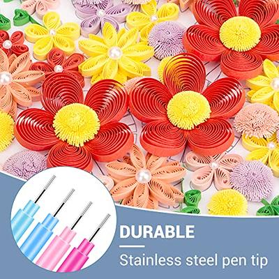 PATIKIL Paper Quilling Tools, 10 Pack Slotted Needle Pen Curling Rolling  for Strips DIY Art Crafts (Light Blue, Light Pink) - Yahoo Shopping
