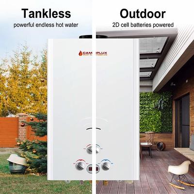 Camplux 16L 4.22 GPM Outdoor Portable Tankless Water Heater - Yahoo Shopping