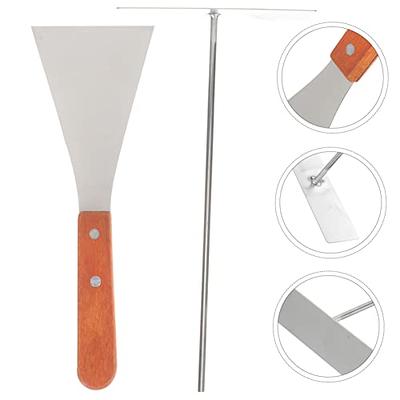 Long flat crepe spatula