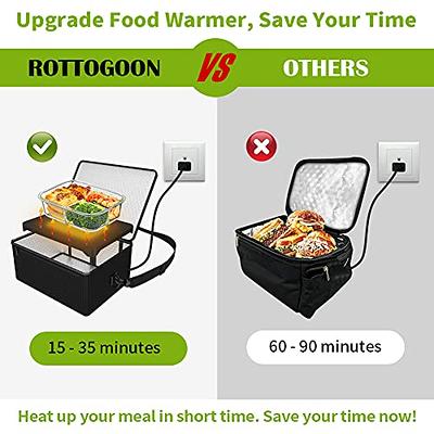 12V Personal Portable Mini Electric Microwave Car Oven Lunch Box Food  Warmers US