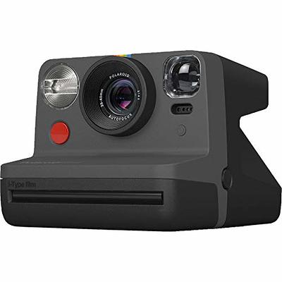 Polaroid Now+ Black (9061) - Bluetooth Connected I-Type Instant Film Camera  with Bonus Lens Filter Set