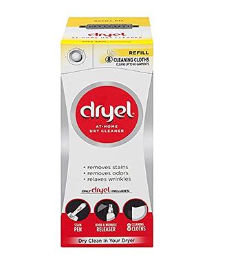 dryel at-Home Dry Cleaner Refill Kit - 8 Loads,CRB-01126