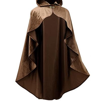 Womens Short Hooded Brocade Cape