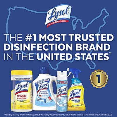 Lysol Power Toilet Bowl Cleaner Gel, For Cleaning and Disinfecting, Stain  Removal, 24oz