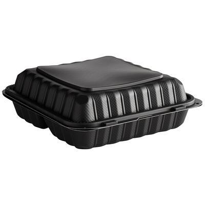 3 Compartments Hinged Takeout Boxes