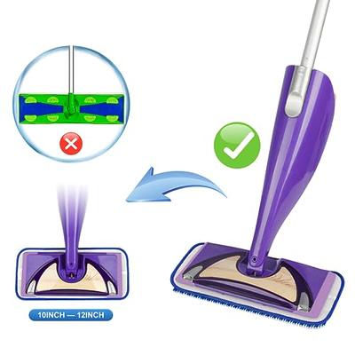 HOMEXCEL Microfiber Mop Pads Compatible with Swiffer Sweeper Mops, Reusable and Machine Washable Floor Mop Pad Refills, Mop Head