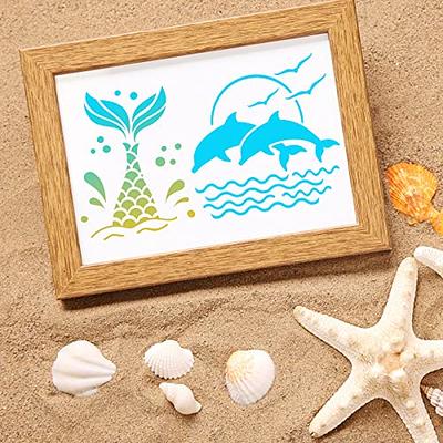 80 Pcs Stencils for Painting on Wood, Reusable Flower Stencils Farm Stencils  Ocean Plastic Stencils Animal Wall Stencil DIY Craft Template Paint Stencils  Set for Wall Card Rock Home Decor（Ocean） - Yahoo