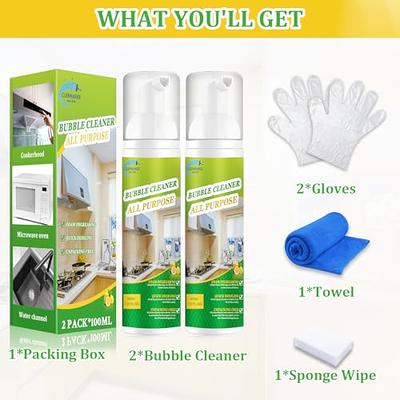 Multipurpose Household Kitchen Bathroom Cleaning Foam Cleaner  Decontamination Bubble Spray Kitchen Cleaning Tools