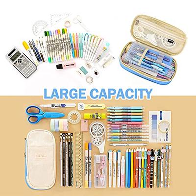 Cute Large Capacity Pencil Case, Unzip Pencil Bag, Stationery Bag, School  Supplies