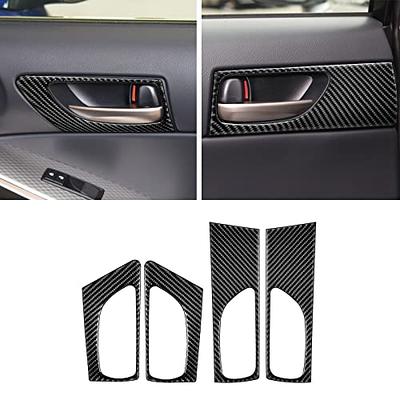 RUIANTE Compatible with Carbon Fiber Car Door Inner Stripe Cover