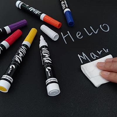  Chalktastic Chalk Markers, Chalkboard Markers with Reversible  6mm Fine or Chisel Tip, Erasable Liquid Chalk Markers for Menu Board,  Glass, Blackboard, Window, Signs, Bistro, Car (Pastel - 18 Pack) : Office  Products