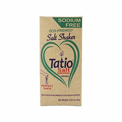 Tatio Salt 100% Natural, Sodium Free, Salt Substitute. Eco-Friendly Salt  Shaker: 3.52 OZ -100gr - Yahoo Shopping