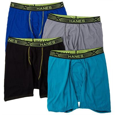 Men's Hanes 4Pk Boxer Briefs