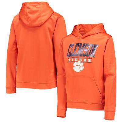 Men's Nike Orange Clemson Tigers Performance Pullover Hoodie