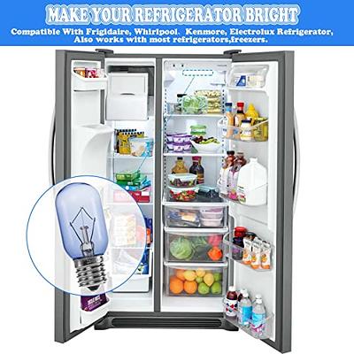 FELHOOD T8 40W Refrigerator Light Bulb 297048600 241552802 Compatible with Whirlpool Electrolx Kenmore Frigidaire Light Bulb AP3770086 1056577