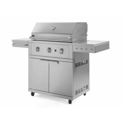 Backyard Pro LPG72 72 Stainless Steel Liquid Propane Outdoor Grill with  Pizza Oven