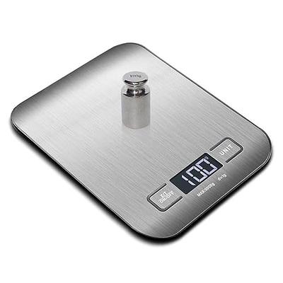 Taylor Digital Stainless Steel LED 11 lb. Kitchen Scale and Food